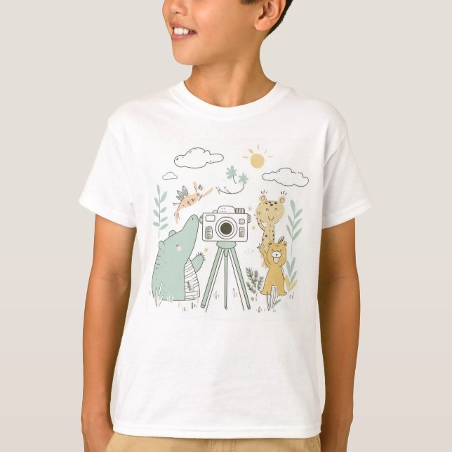 Camera Critters T-Shirt (Front)