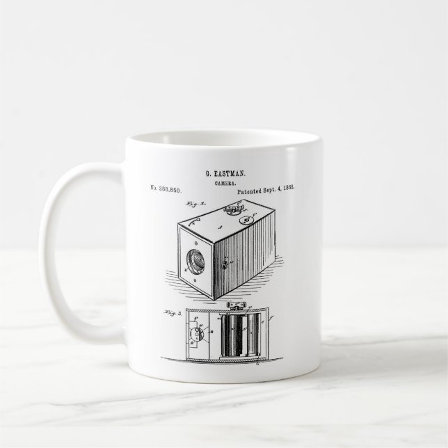 Caméra de boîte classique Mug (Gauche)