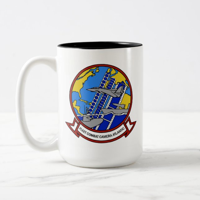 Caméra de combat de la flotte Mug Atlantique (Gauche)