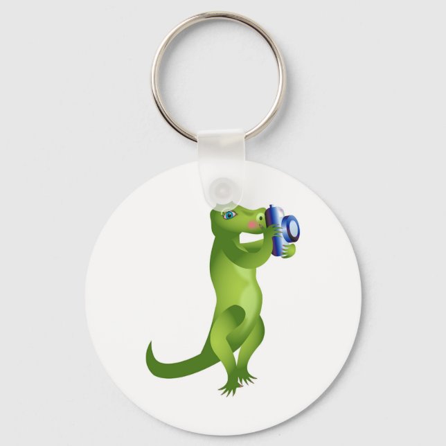 Camera Gator Keychain (Front)