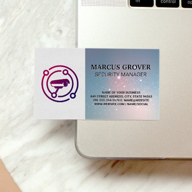 Camera Icon | Security  Business Card (Creator Uploaded)