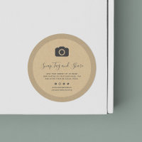 Camera Icon Social Media Snap and Share Kraft
