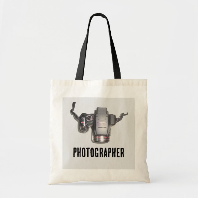 Camera Image from Top, PhotographerTote Bag (Front)