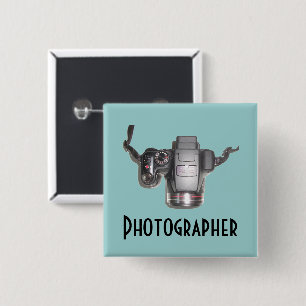 Camera Items 2 Inch Square Button