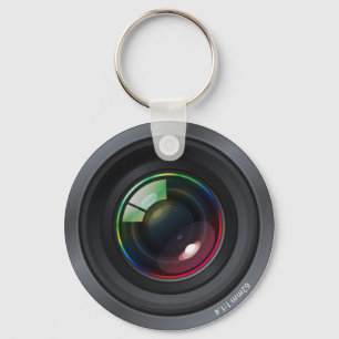 Camera Lens Keychain