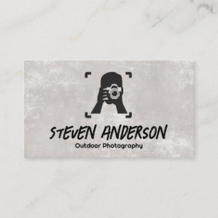 Camera Logo   Photographer   Artist Business Card