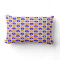 Camera Love Lumbar Pillow (Blue and Orange)