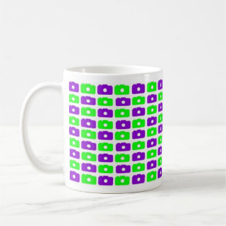Camera Love Mug  (Green & Purple)