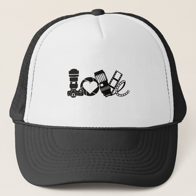 Camera Love Trucker Hat (Front)