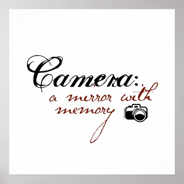 Camera: Mirror with Memory Poster (Front)
