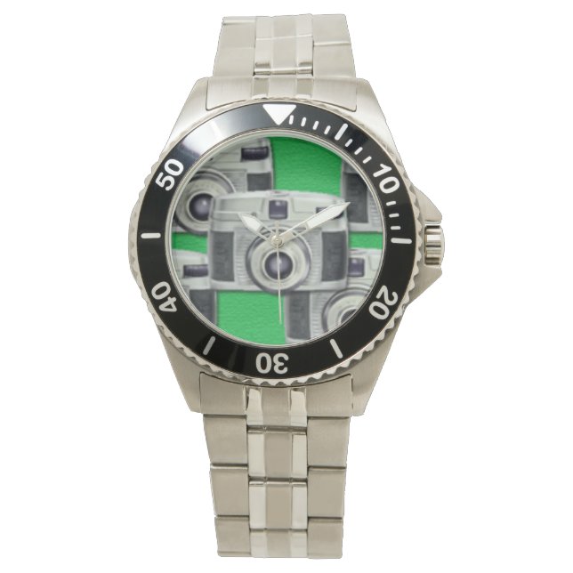 caméra montre bijoux vintage (devant)