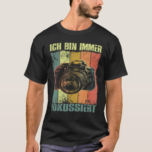 Camera Photo Photographer Slr Digital Camera Sayin T-Shirt