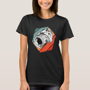 Camera Photography Retro Photo For Photographer 1 T-Shirt
