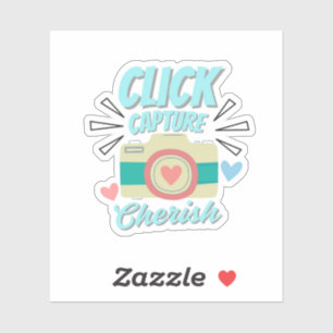 Camera Quote Sticker 