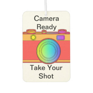 Camera Ready Take Your Shot Air Freshener