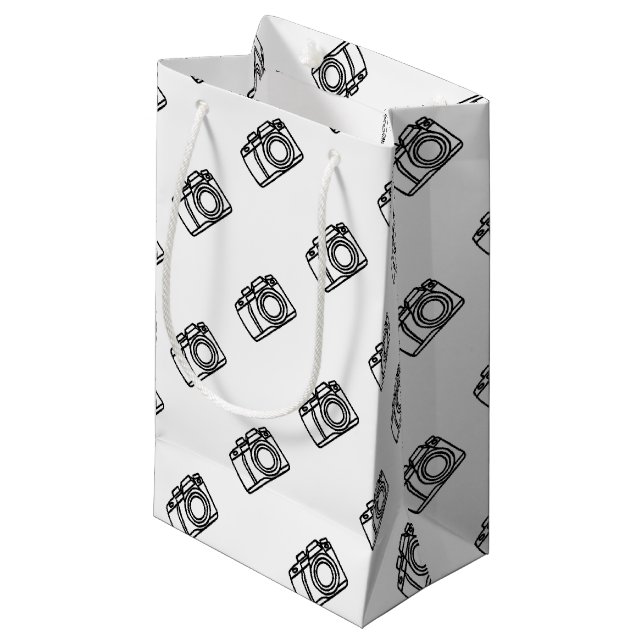 Camera shot small gift bag (Front Angled)