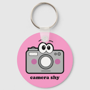 Camera Shy Keychain