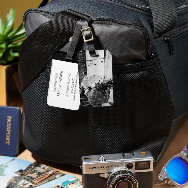 Camera Technician Luggage Tag (Front & Back)