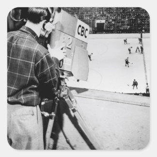 Camera Technician Square Sticker