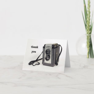 Camera thank you card