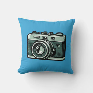Camera Throw Pillow