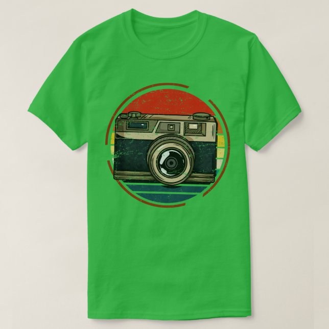 Camera Vintage T-Shirt (Design Front)