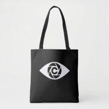 Cameraman Medium Black Tote — The Shutterclique