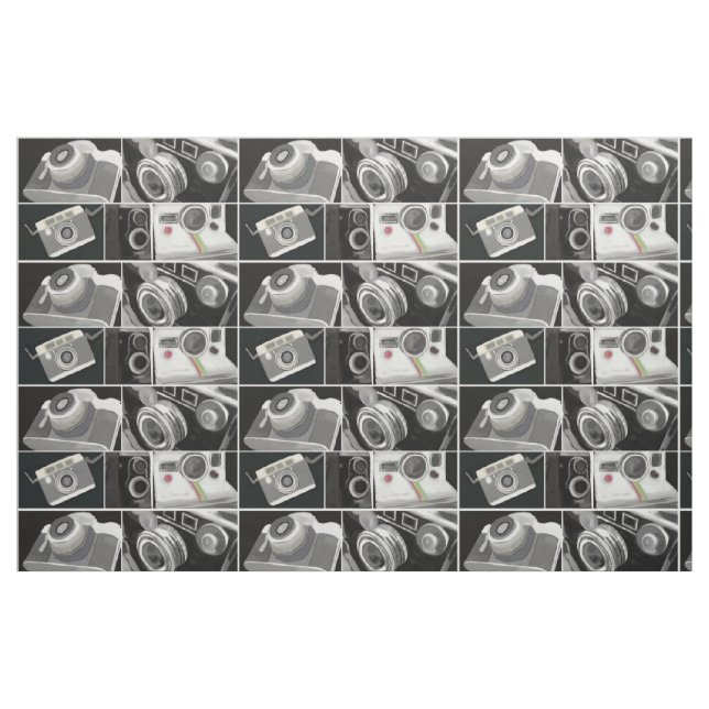 Cameras Cameras Cameras Fabric (Fat Quarter)