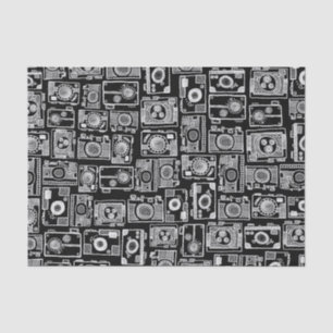 Cameras (Customizable background colour) Tissue Paper