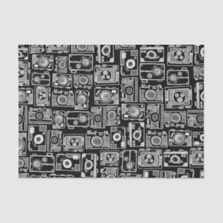 Cameras (Customizable background colour) Tissue Paper