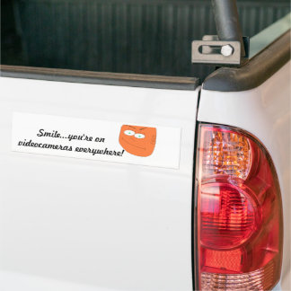 Cameras Everywhere Bumper Sticker