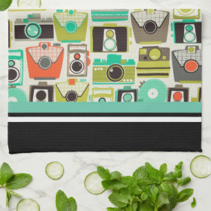 Cameras Retro Kitchen Towel