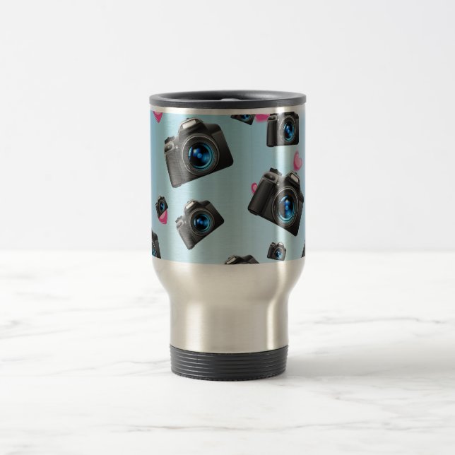 Cameras Travel Mug (Center)