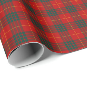 Cameron Clan Tartan Wrapping Paper