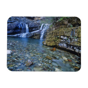 Cameron Falls in Waterton Lakes National Park in 2 Magnet
