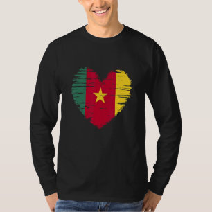 Cameron Heart Cameron Flag Cameron Pride T-Shirt