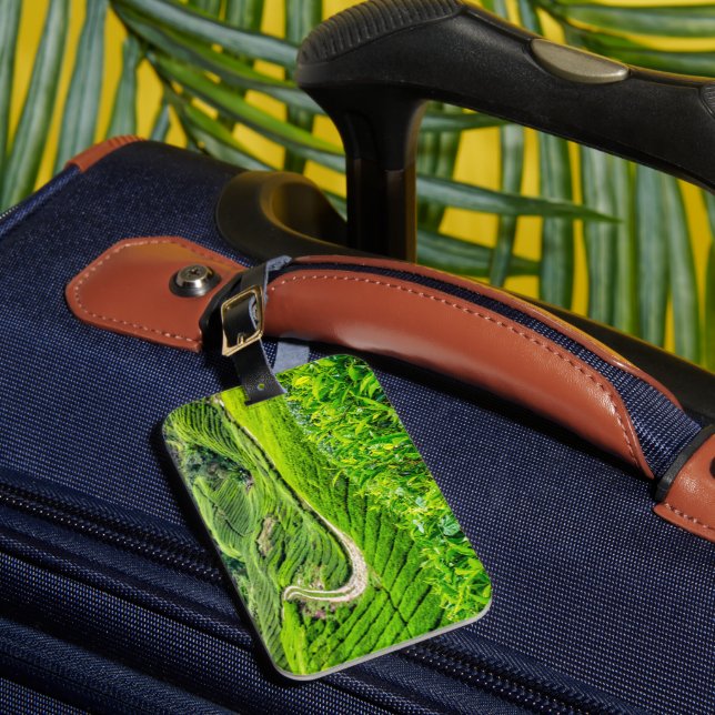 Cameron Highlands Tea Plantation Luggage Tag (Front Insitu 1)