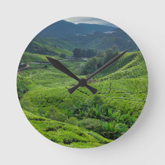 Cameron Highlands Tea Plantation Round Clock