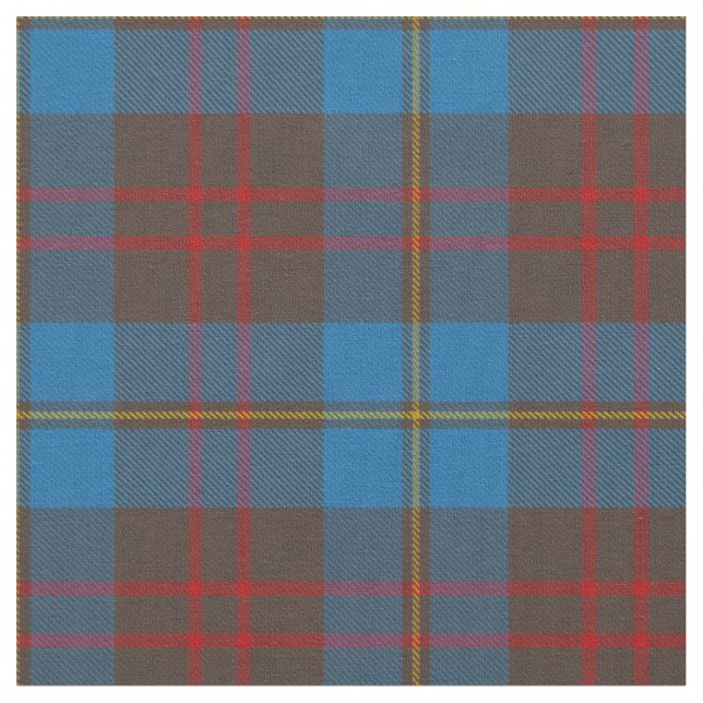 Cameron Hunting Tartan Fabric (Close Up)