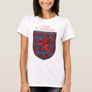 Cameron Hunting Tartan Scottish Plaid T-Shirt