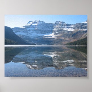 Cameron Lake Autumn Poster