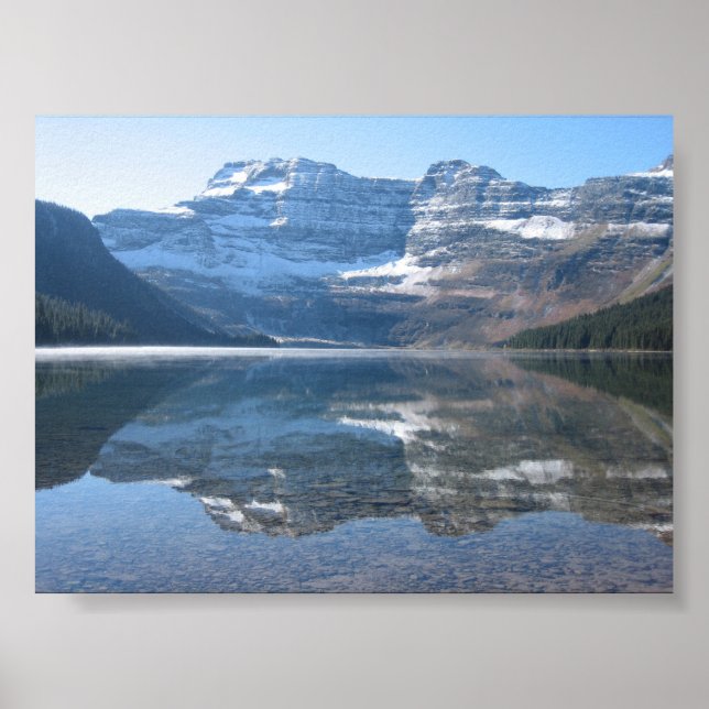 Cameron Lake Autumn Poster (Front)
