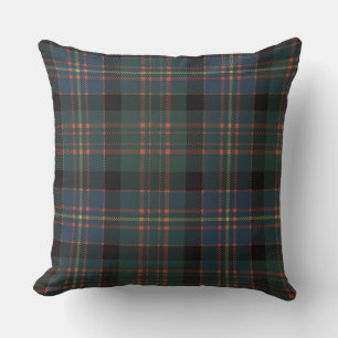 Cameron of Erracht Ancient Scottish Tartan Plaid Throw Pillow