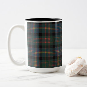 Cameron of Erracht Ancient Scottish Tartan Plaid Two-Tone Coffee Mug