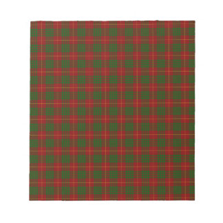 Cameron Tartan Notepad