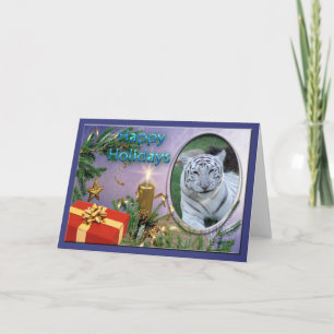Cameron & Zabu Christmas Greeting Card