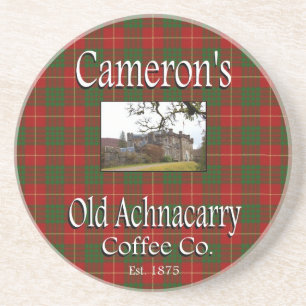 Cameron's Old Achnacarry Coffee Co. Coaster