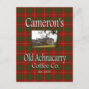 Cameron's Old Achnacarry Coffee Co. Postcard