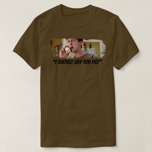 Camerons Prank Call T-Shirt (Design Front)