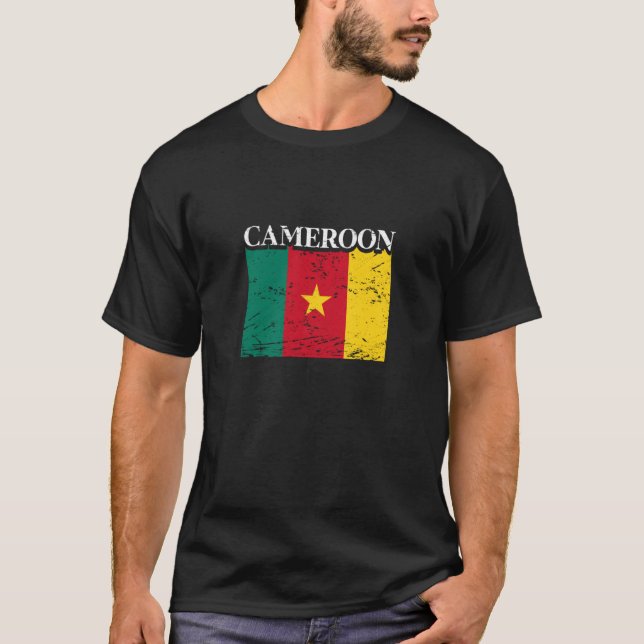 Cameroon African Pride and Heritage  1 T-Shirt (Front)